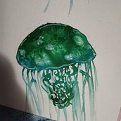 Mi Proyecto del curso: Técnicas modernas de acuarela. Watercolor Painting project by Rilbi González - 06.02.2020