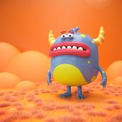 More and More Stupid friends v3. Un projet de 3D, Direction artistique, Conception de personnages 3D et Illustration traditionnelle de Albert Carruesco - 02.06.2020