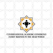 1st International Academic Conference Family Business in the Arab World. Br, ing, Identit, Design, Logo Design, and Graphic Design project by Nuria Rodríguez Guinudinik - 04.14.2014