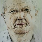 Mi Proyecto del curso:  Retrato realista con lápices de colores. Painting project by lucio.neumann - 06.02.2020