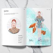Mi Proyecto del curso: Ilustración de moda: Alexander Mcqueen y el mar Ein Projekt aus dem Bereich Modedesign und Digitale Illustration von Helena D - 02.06.2020