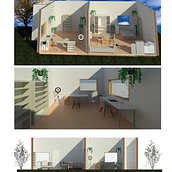 Casa habitación San Antonio de las Minas: Iniciación al diseño de interiores . % Ana Armenta tarafından hazırlanan Mimarlık, İç Mimarlık, İç Tasarım, İç Dekoras, Ve on projesi - 06.03.2020