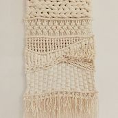 Mi Proyecto del curso: Introducción al macramé: creación de un tapiz decorativo. Macramé project by Daniela Microcosmos - 06.03.2020