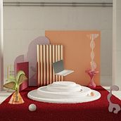 Magic Set. Mi Proyecto del curso: Composiciones abstractas con Cinema 4D. Un progetto di 3D di Marta O Nilsson - 20.05.2020