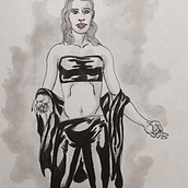 Proyecto final curso dibujo femenino (Jorge Carmona). Architecture project by Jorge Carmona - 06.03.2020