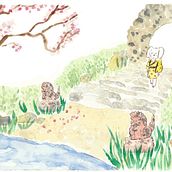 My project in Watercolor Illustration with Japanese Influence course. Watercolor Painting project by Arathi Sundarram - 06.29.2020
