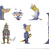 The imaginary kingdom. Character Design project by adrien_lassalmonie - 06.04.2020
