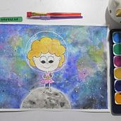 Mi Proyecto del curso: Técnicas modernas de acuarela. Graphic Design, Traditional illustration, and Watercolor Painting project by Karla Ruiz - 06.04.2020