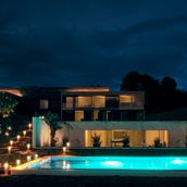 Casa Habitación de noche. Un projet de 3D de Gizeh Arrecillas - 03.06.2020