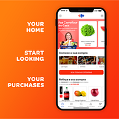 Meu Carrefour - App. App Design, Product Design, Web Design, and UX / UI project by Edinaldo Marques (Di) - 06.05.2020