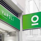 Identidad corporativa Varoli Europa Ein Projekt aus dem Bereich Grafikdesign von Laura de la Puente - 05.02.2020