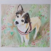 Mi Proyecto del curso: Técnicas experimentales de acuarela para principiantes . Traditional illustration, Fine Arts, Watercolor Painting, and Naturalistic Illustration project by Anita Pérez - 06.05.2020