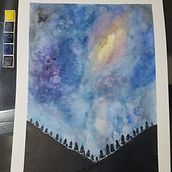 Mi Proyecto del curso: Técnicas modernas de acuarela. Watercolor Painting project by Ivonne Fernández Chésare - 06.05.2020