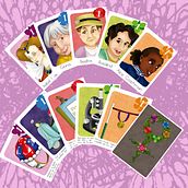 Juego de cartas. Creating with Kids, Drawing, Portrait Drawing, Digital Drawing, Design, Game Design, To, Design, Character Design, Education, Traditional illustration, and Digital Illustration project by Raquel Barrajón Engenios - 06.05.2018