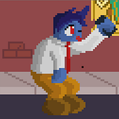 HamidC: Mi proyecto de animación en PixelArt. Un projet de Animation, Animation 2D, Créativité, Développement de jeux vidéo , et Pixel art de Hamid Cortés - 05.06.2020