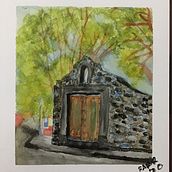 Casa en Coyoacán, CDMX. L, scape Architecture, and Watercolor Painting project by Rogelio Aurelio Rojas - 02.02.2020