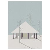 the woodland chapel Ein Projekt aus dem Bereich Architektonische Illustration, Digitale Architektur und Digitale Illustration von Anna Yancheva - 06.06.2020