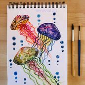 Mi Proyecto del curso: Técnicas modernas de acuarela Ein Projekt aus dem Bereich Kreativität, Traditionelle Illustration, Malerei und Aquarellmalerei von Venezia Re - 21.04.2020