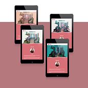 Web page portfolio. 2D Animation, Web Development, Web Design, and Traditional illustration project by Meritxell Gil - 06.06.2020