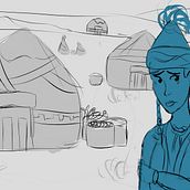 Zamira Storyboard. Stor, e board projeto de Guilherme Pina - 06.06.2020