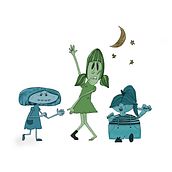 Mi Proyecto del curso: Fábrica de personajes ilustrados. Animation project by Blanca Ric - 06.06.2020