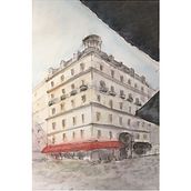 Mi Proyecto del curso: Dibujo arquitectónico con acuarela y tinta. Watercolor Painting project by seanharrison.coelho - 06.07.2020
