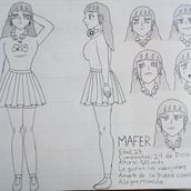 Mafer la chica gamer . Drawing, and Pencil Drawing project by isaacromero - 06.07.2020