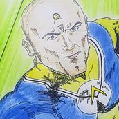 Mi Proyecto del curso: Ilustración para cómics: anatomía de un superhéroe. Un proyecto de Dibujo a lápiz e Ilustración tradicional de Jose Luis Rodriguez Rojas - 07.06.2020