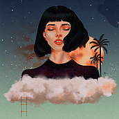 Mi Proyecto del curso: Retratos digitales de fantasía con Photoshop. Digital Drawing project by Diana Perozo - 06.07.2020