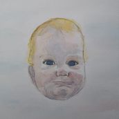 My project in Artistic Portrait with Watercolors course by Ale Casanova Ein Projekt aus dem Bereich Porträtzeichnung und Aquarellmalerei von hen_stein - 07.06.2020