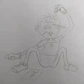 Mi Proyecto del curso: Joven que no sabe que dibujar.. Un projet de Dessin au cra , et on de luis.lsm.sanchez - 07.06.2020