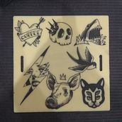 Mi Proyecto del curso: Tatuaje para principiantes en piel artificial. Fine Arts, Creativit, and Drawing project by Inés Carolina Yanes - 05.30.2020