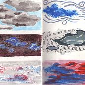 Final project | Illustration Techniques to Unlock your Creativity. Projekt z dziedziny  Kolaż, Trad, c, jna ilustracja,  R, sunek atramentem i Malowanie akwarelą użytkownika vickysouti - 07.06.2020