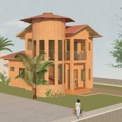 Mi Proyecto del curso: Representación gráfica de proyectos arquitectónicos. Projekt z dziedziny  Architektura użytkownika Idaliz María Acosta Reyes - 07.06.2020