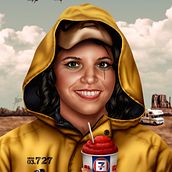 Mi Proyecto del curso: Técnicas digitales de retrato ilustrado Ein Projekt aus dem Bereich Porträtzeichnung und Digitale Zeichnung von Verónica Pérez - 07.06.2020