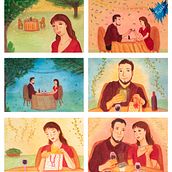 Mi Proyecto del curso: Introducción a la psicología del color: la narrativa cromática. Traditional illustration project by Anahí Guajardo - 06.07.2020