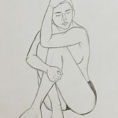 Anatomía femenina y masculina parada y movimiento Ein Projekt aus dem Bereich Zeichnung von sandra_dolzb - 07.06.2020