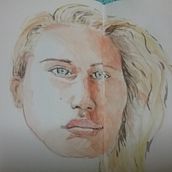 My project in  Watercolor Portrait Sketchbook course. Drawing project by leonelsanchez65 - 06.08.2020