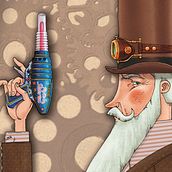GALERIA1. Traditional illustration project by david_ouro - 06.08.2020