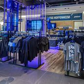 Diseño de la Fanshop del TSG Hoffenheim (Bundesliga) patrocinador Joma. Un progetto di Interior design di Carlos Quijorna - 06.06.2019
