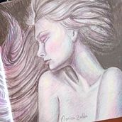 Mi Proyecto del curso: Retrato creativo en claroscuro con lápiz. Un proyecto de Bocetado de MONICA JALDO CORBALAN - 26.11.2020