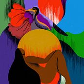 Mi Proyecto del curso: Ilustración flat con Photoshop. Traditional illustration, and Digital Illustration project by naandeyeah - 06.08.2020