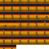 Mi Proyecto del curso: Animación de personajes en pixel art para videojuegos . Un progetto di Animazione 2D e Pixel art di Gabriel Riquieri - 09.06.2020