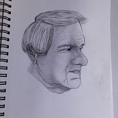 Mi Proyecto del curso: Cuaderno de retratos en acuarela. Een project van Traditionele illustratie y Aquarelschilderen van Mariel G M. Argüero - 11.06.2020