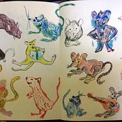 My project in Illustration Techniques to Unlock your Creativity course. Un projet de Dessin et Illustration traditionnelle de marion_miller - 16.06.2020