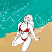 Ocean. Animation, Creativit, Digital Illustration & Instagram Marketing project by Monse De Anda - 06.09.2020