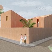 Mi Proyecto del curso: Representación gráfica de proyectos arquitectónicos. Digital Architecture project by Valentina Villamil - 06.09.2020