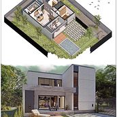 Anteproyecto D201. 3D, Architecture, Digital Architecture, and Comic project by Sebastian Pomato - 07.05.2020