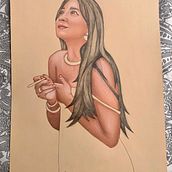 Mi Proyecto del curso: Ilustración con pastel y lápices de colores. Portrait Drawing project by edupier - 06.01.2020