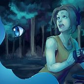 Isla Ánima. Desenvolvimento de videogames, Design de personagens, Ilustração digital, e Videogames projeto de Carmen Abarca Llopis - 23.01.2019